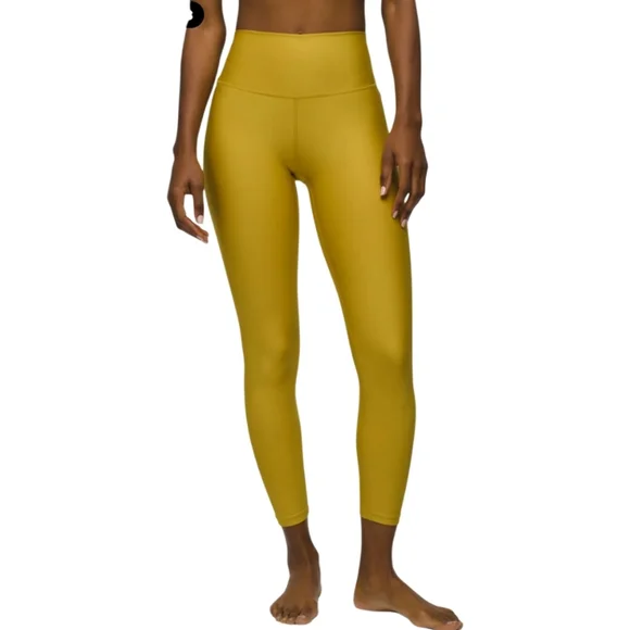NWT PrAna Transform Legging Citronell Yellow Yoga Active Pant Small - Picture 2 of 7